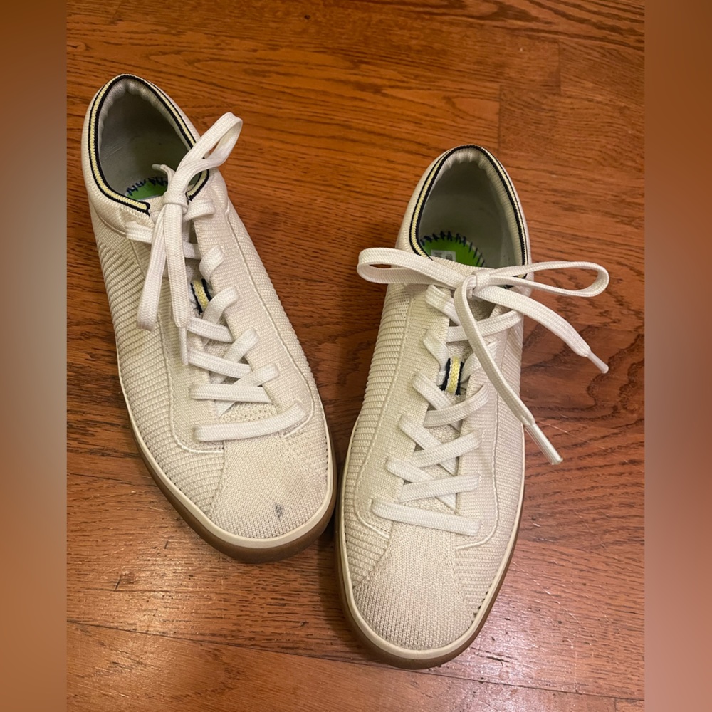 Rothy’s The Lace Up - Off White Sneakers